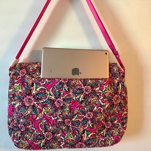 Vera Bradley Laptop Bag / messenger bag Pink NWT